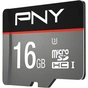 Карта пам'яті PNY flash 16GB microSDHC class 10 UHS-I Turbo (SDU16GTUR-1-EF) - зменшене зображення 3
