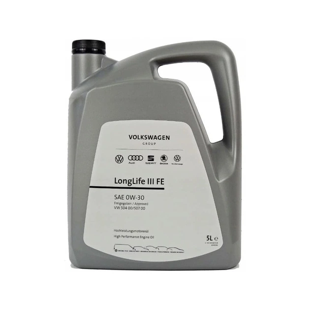 Моторное масло VAG VW LongLife III FE 0W-30, 5л (73035) - изображение 1