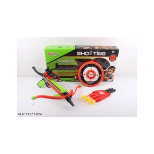 Іграшкова зброя KingSport Арбалет дитячий, стріли-присоски 3 штуки, мішень (J1804A) зображення 1