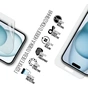 Плівка захисна Armorstandart Anti-Blue Apple iPhone 15 Plus (ARM68282) - зменшене зображення 2