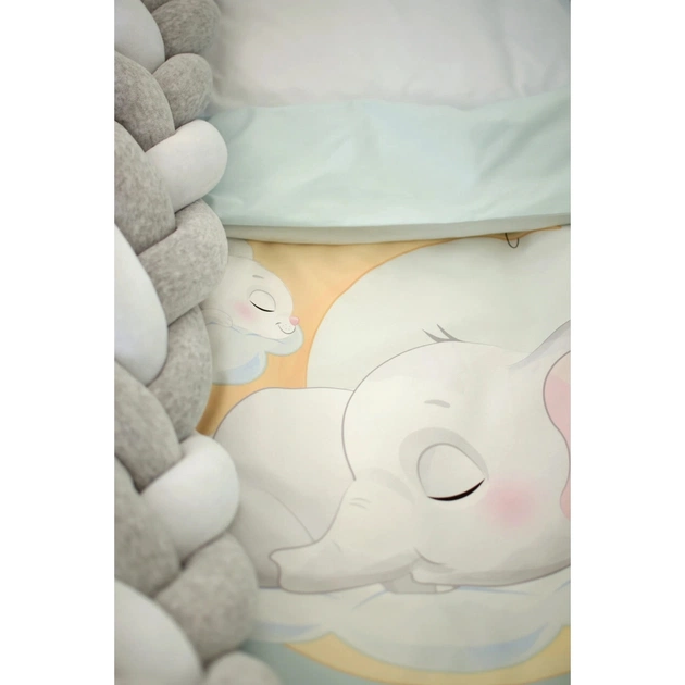 Дитячий постільний набір Верес "Слоник стьобаний" (6 од ) (219.12) - зображення 3