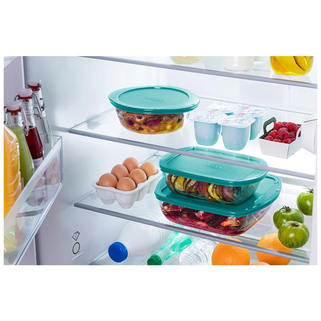 Форма для випікання Pyrex CookStore з кришкою квадратна 22 х 22 х 7 см 2.2 л (212P000/7645) - picture 3
