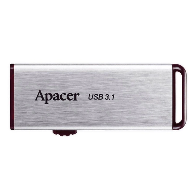 USB флеш накопичувач Apacer 64GB AH35A Silver USB 3.1 Gen1 (AP64GAH35AS-1) - зображення 1