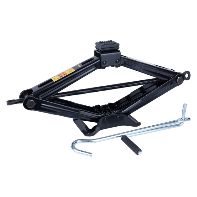 Домкрат Sigma механічний ромбоподібний 2т, 100-470мм (6119151) - picture 1