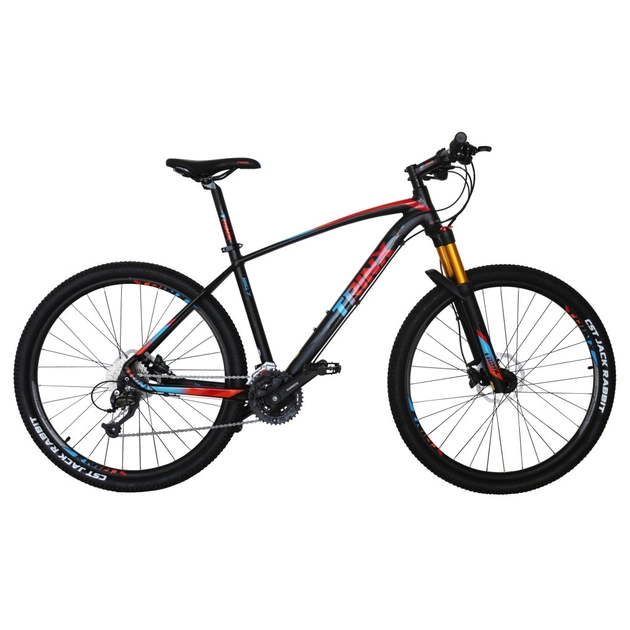 Велосипед Trinx B700 27.5"х18" Matt-Black-Red-Black (10030030) - зображення 1
