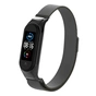 Ремінець до фітнес браслета Armorstandart Milanese Magnetic Band 503 для Xiaomi Mi Band 6/5 Black (ARM57181) - уменьшенное изображение 1