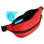 Поясна сумка-бананка для собак WAUDOG Family зі знімним ременем 33x17x10 см червона (56883) - зменшене зображення 5