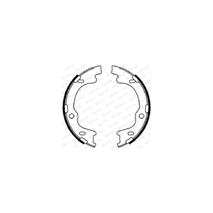 Гальмівні колодки FERODO FSB4022 зображення 1