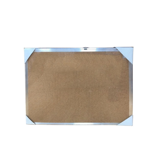 Офісна дошка H-Tone коркова 45х60 см, алюмінієва рамка (BOARD-HT-JJ41122-2) - picture 1