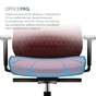 Офісне крісло OfficePro Omnis, OC640R (OC640R) - зменшене зображення 10