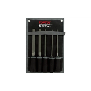 Напилок Toptul у чохлі 5шт. (GPAQ0503) изображение 1