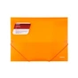 Папка на резинках Axent A4 600 мкм Transparent orange (1501-25-A) - зменшене зображення 1