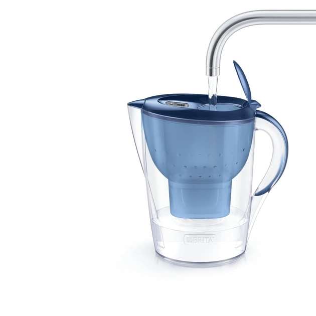 Фільтр-глечик Brita Marella XL Memo MXPro 3.5л (2л води) з фільтр-картриджем 2шт, синій (1052786) - picture 3
