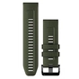 Ремінець до смарт-годинника Garmin fenix 7X 26mm QuickFit Moss Silicone (010-13117-03) - зменшене зображення 1