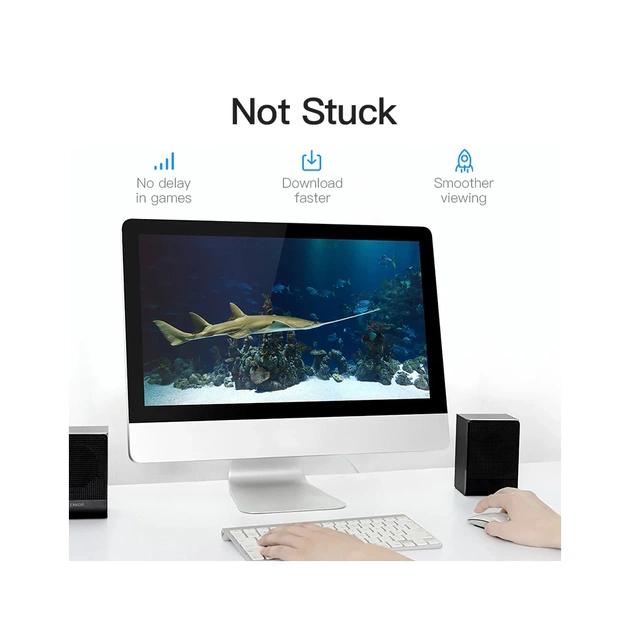 Патч-корд 3м, RJ-45 cat 5e UTP blue Vention (VAP-A10-S300) - picture 4