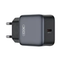 Зарядний пристрій XO USB-C PD30W black (L155_Black) - зменшене зображення 1