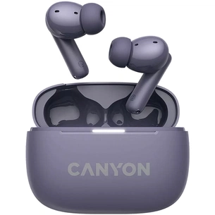 Навушники Canyon TWS-10 OnGo ANC ENC Purple (CNS-TWS10PL) зображення 1