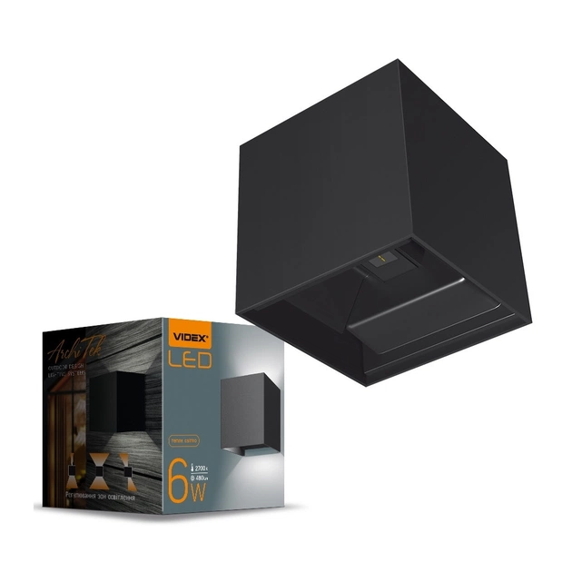 Світильник Videx LED AR04 IP54  6W 2700K (VL-AR04-062B) - picture 4