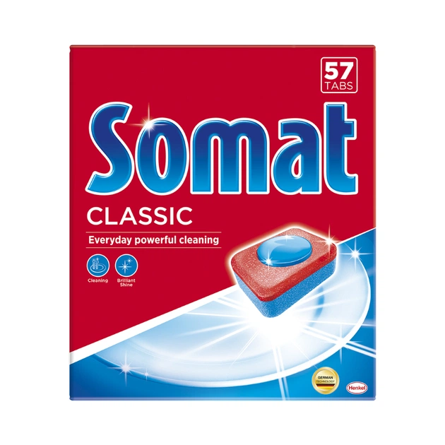 Таблетки для посудомийних машин Somat Classic 57 шт. (9000101535037) - изображение 1