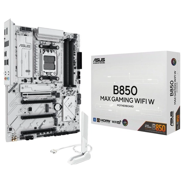Материнська плата ASUS B850 MAX GAMING WIFI W - зображення 1