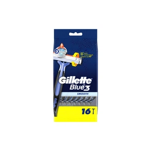 Бритва Gillette Blue 3 Smooth одноразова 16 шт. (7702018552719) зображення 1