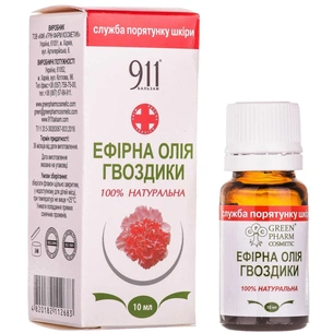 Ефірна олія ГРІН ФАРМ КОСМЕТИК Масло эфирное гвоздики 10 мл (4820182112683) зображення 1