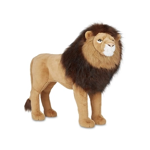 М'яка іграшка Melissa&Doug Гігантський плюшевий лев, що стоїть (MD30418) зображення 1