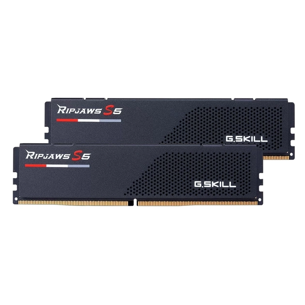 Модуль пам'яті для комп'ютера DDR5 48GB (2x24GB) 6400 MHz Ripjaws S5 G.Skill (F5-6400J4048F24GX2-RS5K) - изображение 1