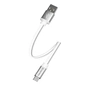 Дата кабель USB 2.0 AM to USB-C 0.25m white ColorWay (CW-CBUC001-WH) - зменшене зображення 1