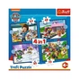 Пазл Trefl Paw Patrol Собачі справи 4 in 1 (35, 48, 54, 70) елемента (5900511346503) - зменшене зображення 6