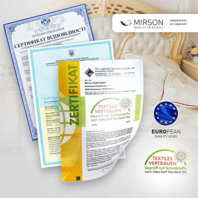 Простынь MirSon Сатин Premium 22-1143 Perrayn 220x240 см (2200001978577) - изображение 5