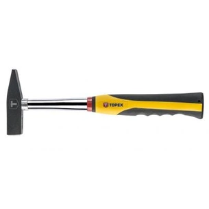Молоток Topex теслярський 500 г, металева рукоятка (02A715) зображення 1