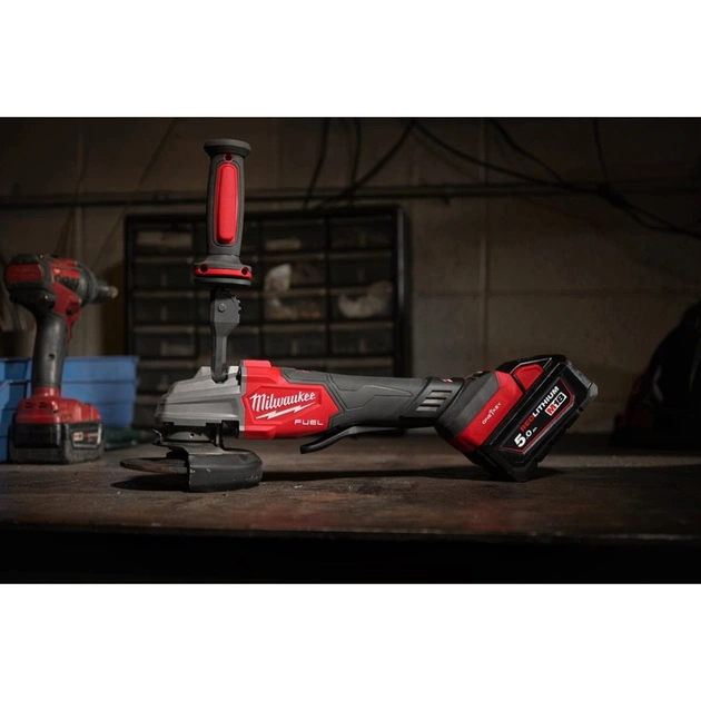 Шліфувальна машина Milwaukee M18 FSAGSVO125X-0X, 125 мм, HD кейс (без АКБ та ЗП) (4933493552) - picture 7