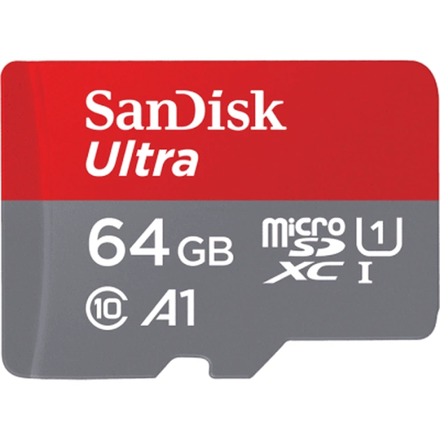 Карта пам'яті SanDisk 64GB micro-SD class 10 UHS-I Ultra (SDSQUAR-064G-GN6MA) - зображення 1