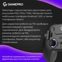Геймпад GamePro 2.4G/BT 5.1/USB (Switch/PC/PS/iOS/Android) RGB Black (GPS20B) - зменшене зображення 12