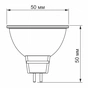 Лампочка TITANUM MR16 6W GU5.3 4100K 220V (TLMR1606534) - зменшене зображення 3