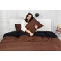 Постільна білизна MirSon King Size Сатин Premium 0211+0055 Dark Chocolate 220х240 (2200001169616) - зменшене зображення 4