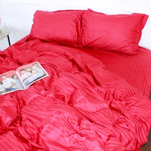 Постільна білизна MirSon Satin 30-0018Red 160х220 Сімейний (2200005254547) зображення 1