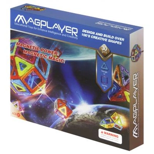 Конструктор Magplayer Набір 30 ел. (MPB-30) зображення 1