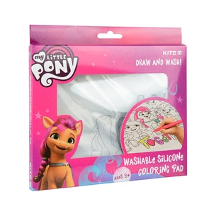 Підкладка настільна Kite силіконова розмальовка My Little Pony, 30х40см (LP22-424) изображение 1