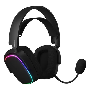 Навушники Hator Phoenix Wireless RGB Tri-mode Black (HTA-870) зображення 1