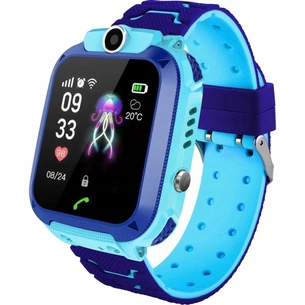 Смарт годинник-телефон GoGPS ME K16S Blue дитячий з GPS (K16SBL) зображення 1