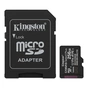 Карта пам'яті Kingston 256GB microSDXC class 10 UHS-I V10 A1 Canvas Select Plus (SDCS3/256GB) - зменшене зображення 1