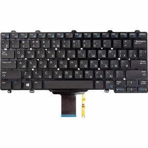 Клавіатура ноутбука Dell Latitude E5270/E7270 черн подсв (KB310775) зображення 1