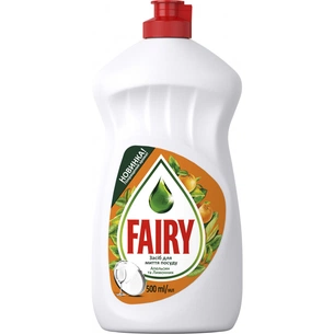 Засіб для ручного миття посуду Fairy Апельсин и Лимонник 500 мл (5413149314016) зображення 1