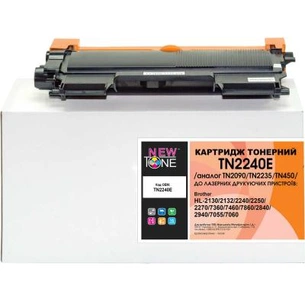 Картридж NewTone для Brother HL-2240/2250/2270 аналог TN2090/TN2235/TN450 (TN2240E) зображення 1