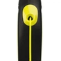 Повідок для собак Flexi New Neon S трос 5 м (чорний) (4000498025215) - зменшене зображення 2