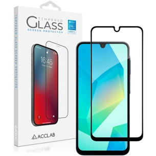 Скло захисне ACCLAB Full Glue Samsung A16 Black (1283126598821) зображення 1