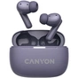 Навушники Canyon TWS-10 OnGo ANC ENC Purple (CNS-TWS10PL) - зменшене зображення 1
