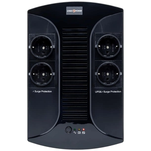 Пристрій безперебійного живлення LogicPower 650VA-PS (2415) зображення 1